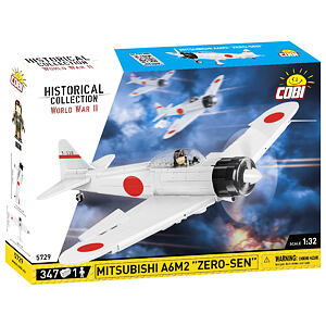 Cobi II WW Mitsubishi A6M2 ZERO-SEN, 1:32, 347 k, 1 f