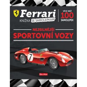 FERRARI, sportovní vozy - Kniha samolepek