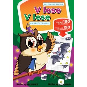 V lese - Nálepkové puzzle / V lese - Nálepkové puzzle