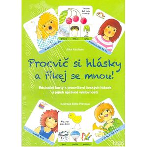 Procvič si hlásky a říkej se mnou! - Edukační karty k procvičení českých hlásek a jejich správné výs