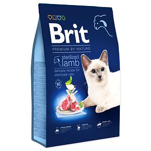 BRIT Premium by Nature Cat Sterilized Lamb 8 kg