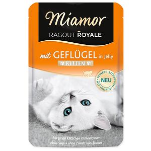 Kapsička MIAMOR Ragout Royale Kitten hydinová v želé 100 g