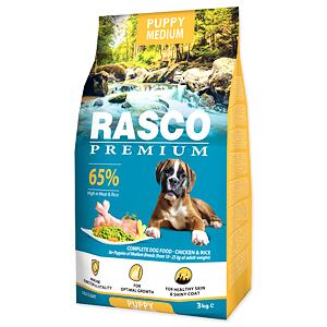 Granule RASCO Premium Puppy Medium kuře s rýží 3 kg