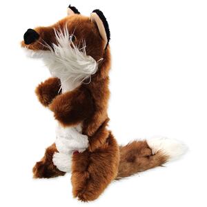 Hračka DOG FANTASY Skinneeez Plush pískacia líška 45 cm 1 ks