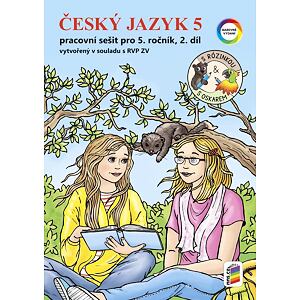 Český jazyk 5, 2. díl s Rózinkou a Oskarem (barevný pracovní sešit)