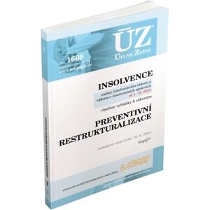 ÚZ 1609 Insolvence