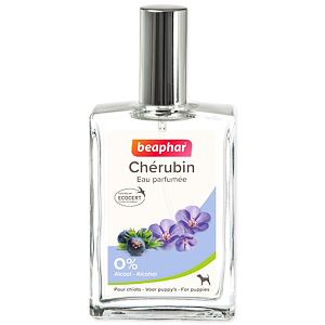 Parfém Beaphar Chérubin pro štěňata jalovec, pelargonie a růže 50ml