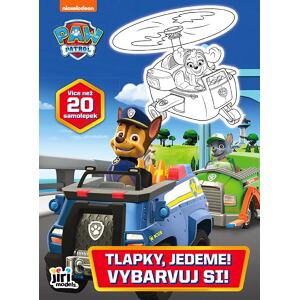Jiri Models Vybarvuj si! Tlapková patrola Tlapky, jedeme!