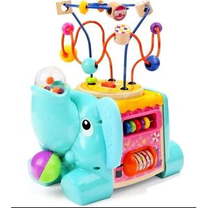 BIN 84212 Motorická kocka slon - poškodený obal