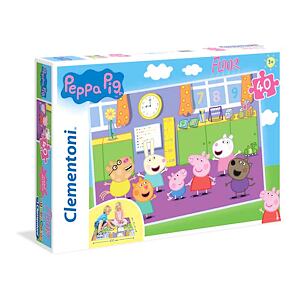 Puzzle podlahové 40 dielikov - Peppa Pig