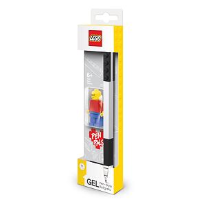 LEGO Gelové pero s minifigurkou, černé - 1 ks