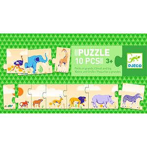 DJECO Dlhé puzzle od najväčšieho