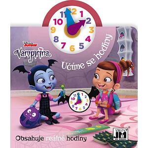 Jiri Models Kniha s hodinami Vampirina