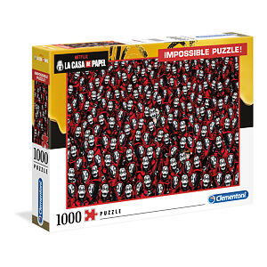 Clementoni Puzzle 1000 dielikov Impossible - La Casa de Papel