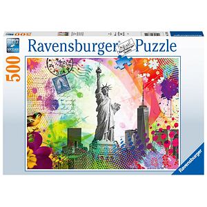 Ravensburger Pohľadnica z New Yorku 500 dielikov