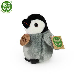 Rappa Plyšový tučňák 12 cm ECO-FRIENDLY