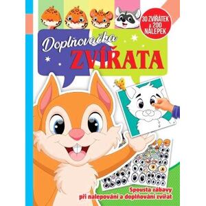 Doplňovačka zvířata - 30 zvířátek a 200 nálepek