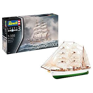 Revell ModelSet Loď 65432 - Gorch Fock (1:350)