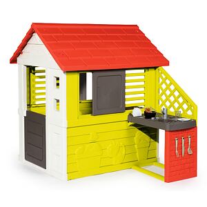 SM 810713 NATURE PLAYHOUSE + KITCHEN - poškodený obal