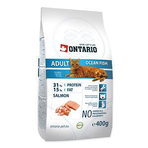 ONTARIO Cat Adult Ocean Fish 400 g