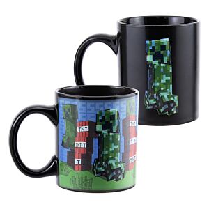 Merch Hrnček meniaci Minecraft Creeper, 300 ml