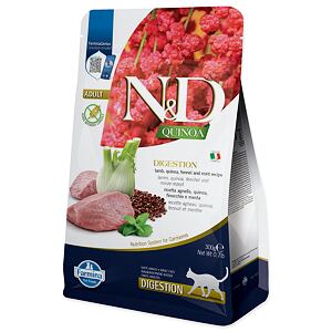 KRMIVO N&D CAT QUINOA DIGESTION LAMB & FENNEL GR. 300