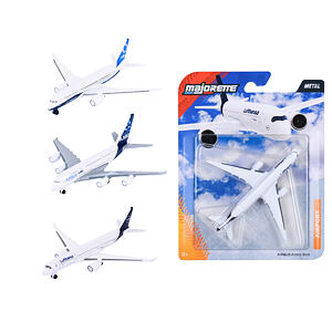 Majorette Letadlo kovové 11 cm, 3 druhy