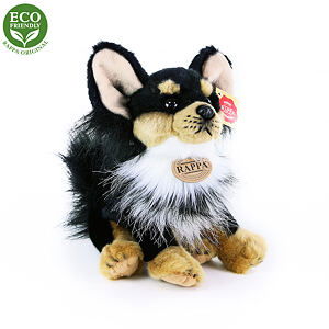 Rappa Plyšový pes čivava sedící, 24 cm, ECO-FRIENDLY
