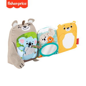 Fisher Price Hebká senzorická knížka