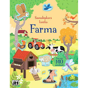 JIRI MODELS Samolepková knížka Farma