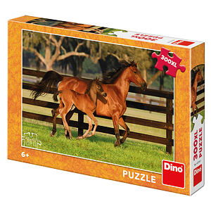 Dino Kobyly a žriebä 300 XL Puzzle NOVÉ