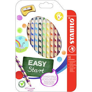 Stabilo Pastelky EASYcolors/12 barev /pro leváky/