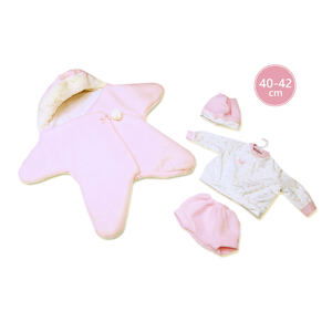 Llorens M740-38 obleček pro panenku miminko NEW BORN velikosti 40-42 cm