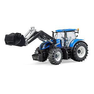 Bruder Traktor NEW HOLLAND  T7 + čelní nakladač
