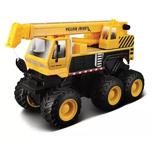 Maisto Builder Zone Quarry monsters užitkové vozy - jeřáb