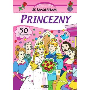 Princezny - Veselé sešity se samolepkami
