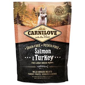 CARNILOVE Salmon & Turkey for Large Breed Puppy 1,5 kg