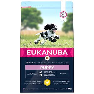 EUKANUBA Puppy Medium Breed 3 kg