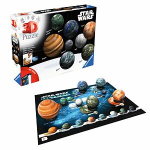 Ravensburger Planéty Star Wars Galaxia 3D