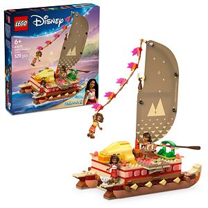 LEGO® Disney Princess 43270 Vaiana a dobrodružstvo na kanoe