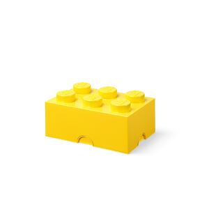 LEGO úložný box 6 - žlutá