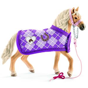 OL 42431 Schleich Set andaluský kůň a módní doplňky - poškozený obal