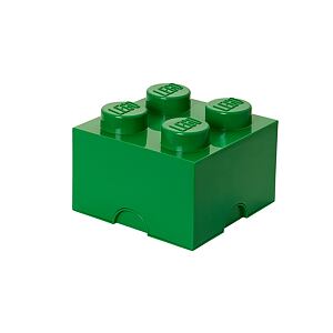 LEGO Úložný box 4 - tmavě zelená