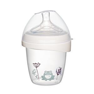 Nip First Moments PP láhev s širokým hrdlem, 150 ml, žába