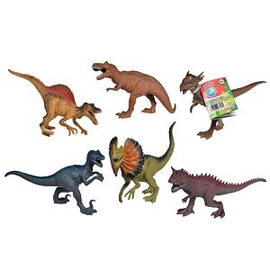 Simba Gumový dinosaurus 17-22cm, 6 druhů