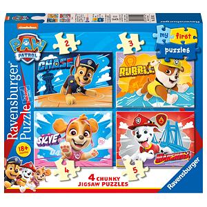 Ravensburger Paw Patrol Moje prvé puzzle 2/3/4/5 dielikov