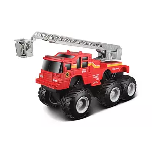 Maisto Builder Zone Quarry monsters užitkový vůz s žebříkem