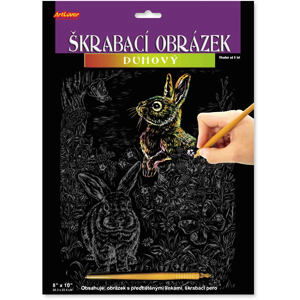 SMT Škrabací obrázek duhový, více druhů