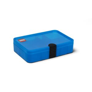 LEGO Úložný box s přihrádkami - modrý