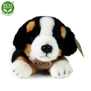 Rappa Plyšový bernský salašnický pes ležící 20 cm ECO-FRIENDLY